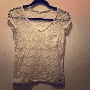 Aero Sexy Lace Tee
